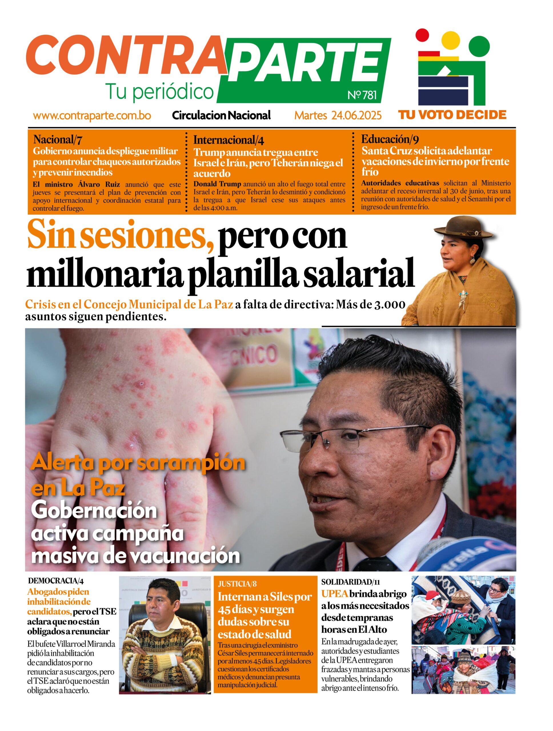 Más de mil casos de neumonía en La Paz encienden las alarmas sanitarias ...