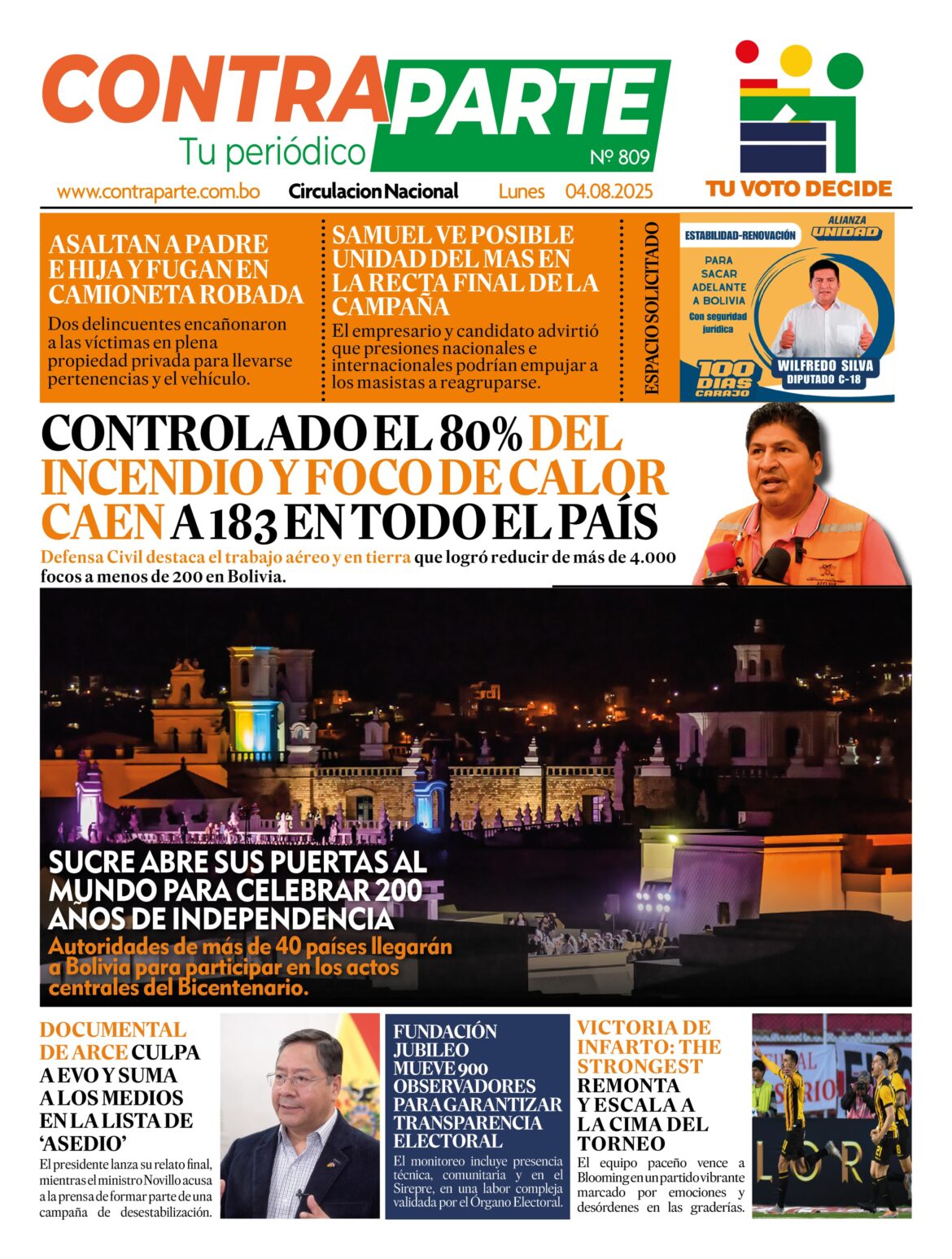 Inicio - Contraparte