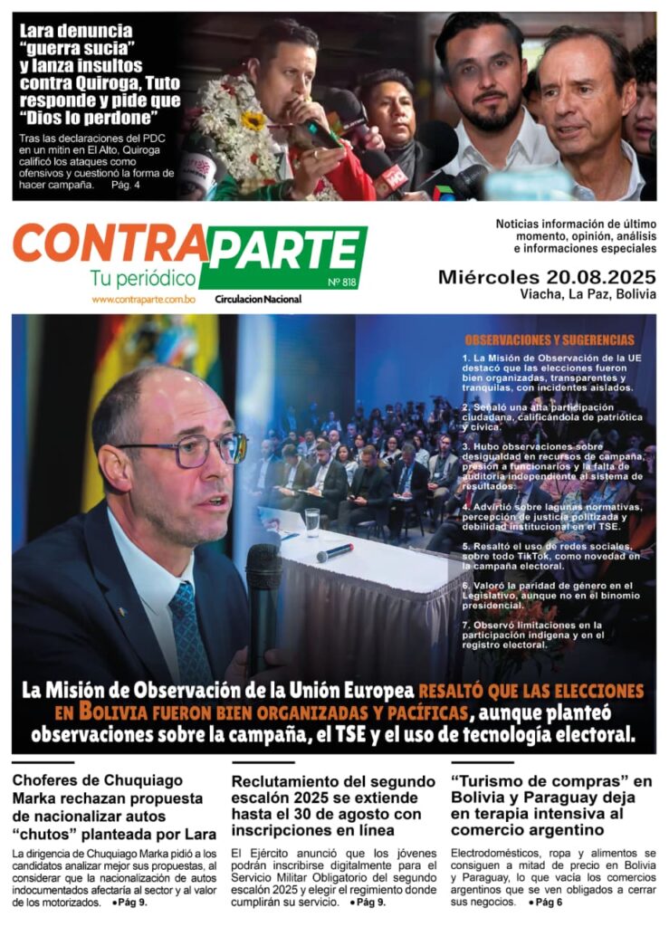 Inicio - Contraparte